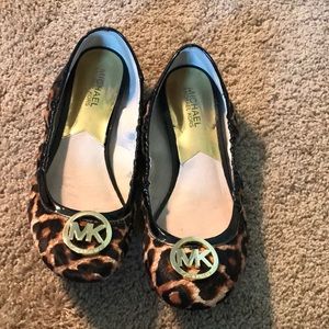MICHAEL Michael Kors Cheetah ballet flat, size 8